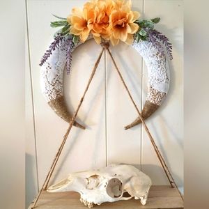 Lacey Lavender Bohemian Wreath